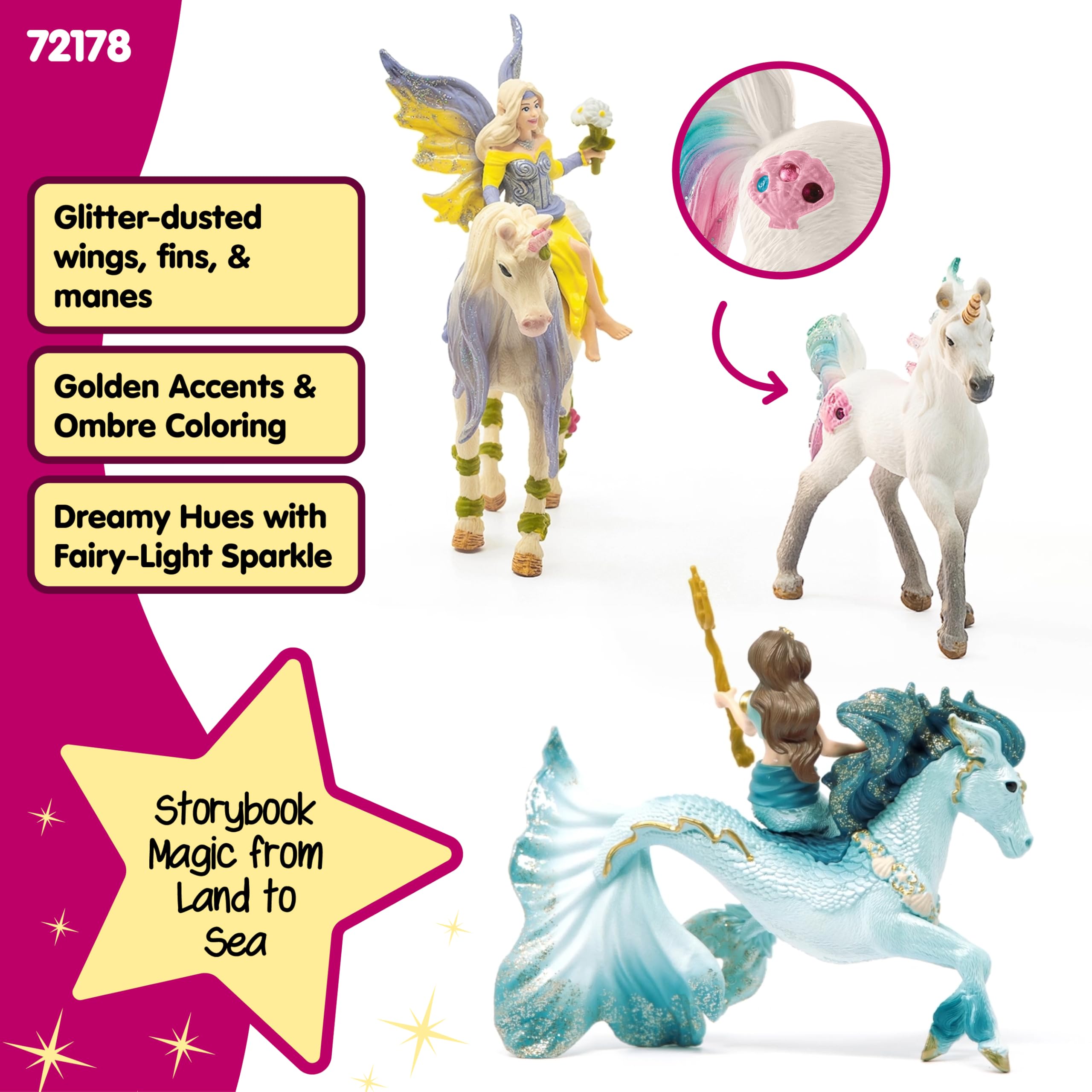 Amazon.co.jp: Schleich Bayala - マーメイド、ユニコーン、フェアリー